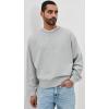 REIGNING CHAMP Men’s Midweight Terry Relaxed Crewneck(Hgrey)