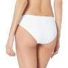 Seafolly Women’s Hipster Bikini Bottom Swimsuit(Seaside Soiree White)