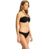 Seafolly Women’s Standard Hipster Full Coverage Bikini Bottom Swimsuit(Daydreamer Black)