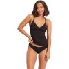 Seafolly Women’s Standard Hipster Full Coverage Bikini Bottom Swimsuit(Eco Collective Black)