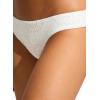 Seafolly Women’s Standard Hipster Full Coverage Bikini Bottom Swimsuit(Lulu White)