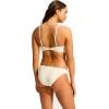 Seafolly Women’s Standard Hipster Full Coverage Bikini Bottom Swimsuit(Marloe Ecru)