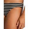 Seafolly Women’s Standard Hipster Full Coverage Bikini Bottom Swimsuit(Mesh Effect Black)
