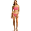 Seafolly Women’s Standard Hipster Full Coverage Bikini Bottom Swimsuit(Mesh Effect Hot Pink)