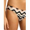 Seafolly Women’s Standard Hipster Full Coverage Bikini Bottom Swimsuit(Neue Wave Black)