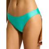 Seafolly Women’s Standard Hipster Full Coverage Bikini Bottom Swimsuit(Palermo Aquatic Blue)