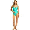 Seafolly Women’s Standard Hipster Full Coverage Bikini Bottom Swimsuit(Palermo Aquatic Blue)