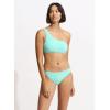 Seafolly Women’s Standard Hipster Full Coverage Bikini Bottom Swimsuit(Sea Dive Aruba Blue)