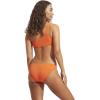 Seafolly Women’s Standard Hipster Full Coverage Bikini Bottom Swimsuit(Sea Dive Spicyorang)