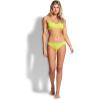 Seafolly Women’s Standard Hipster Full Coverage Bikini Bottom Swimsuit(Sea Dive Wild Lime)