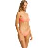 Seafolly Women’s Standard Hipster Full Coverage Bikini Bottom Swimsuit(Seadive Peach Pink)