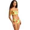 Seafolly Women’s Standard Hipster Full Coverage Bikini Bottom Swimsuit(Tropique Aloe Gel)