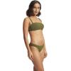 Seafolly Women’s Standard Hipster Full Coverage Bikini Bottom Swimsuit(Willow Avocado)