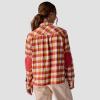 Stoic, Aspen Elbow Patch Flannel – Women’s(Cranberry Harvest Oversized Plaid)