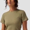 Stoic, Tiny T-Shirt – Women’s(Dark Olive)