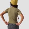Stoic, Tiny T-Shirt – Women’s(Dark Olive)