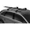 Thule JawGrip paddle holder – rooftop oar carrier – Windsurfing mast carrier – Carry 2 paddles or oars – t-track compatible – Durable rubber padding protects gear – 15lb weight limit