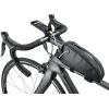 Topeak Fuel Tank Top Tube Bike Bag with Charging Cable Hole, Medium – 0.75L Capacity, Quick-Access Storage for Energy Bars, Phone & Tools, 420D Nylon Construction(Medium)