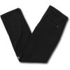 Volcom Mens Frickin Modern Fit Stretch Chino Pant(Black 2016)