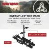Yakima Bike Rack with Ramp, 2 Bicycle Hitch Mount Carrier for Ebike, Mountain, Road, Hybrid, BMX, & Kid Bikes, Fits 1.25 Inch Receiver, OnRamp LX(2 Inch)