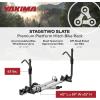 Yakima Platform Hitch Bike Rack, Rear Vehicle Bicycle Carrier with Tilting Tray for 2 Bikes, StageTwo, 2” Slate