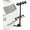 Yakima Versatile HangTight 4 Vertical Hanging Hitch Steel Bike Rack for 2 Inch Hitch Receivers with Fully Padded Cradles and Tilting Design, Black(4 Vertical Hanging Hitch)