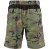 ZOIC Ether Short – 9″ Inseam + 7″ Essential Liner Men’s Mountain Bike Cycling Shorts(Green Camo)