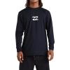 Billabong Men’s All Day Wave Loose Fit Long Sleeve Rashguard 50+ Uv Protection(Black)
