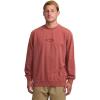 Billabong Men’s Wave Washed Crewneck Sweatshirt(Dusty Red)