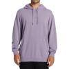 Billabong Men’s Wave Washed Hoodie Fleece Sweatshirt(Purple Ash)