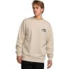 Billabong mens Short Sands Crew Fleece Sweatshirt(Oatmeal Heather)