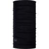 Buff CoolNet UV Neck Gaiter, UPF 50 Sun Protection, Breathable, Versatile, Quick Dry Face Mask, Solid Colors, Adult Size(Black)