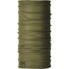 Buff CoolNet UV Neck Gaiter, UPF 50 Sun Protection, Breathable, Versatile, Quick Dry Face Mask, Solid Colors, Adult Size(Military)