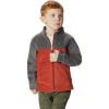 Columbia unisex-baby Steens Mt II Fleece(Carnelian Red/Grill)