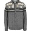 Dale of Norway Veafjord Masculine Cardigan – Men Cardigan Sweater – Regular-Fit(Smoke Dark Charcoal Cream)