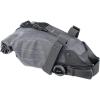 EVOC SEAT PACK BOA saddle bag, bike bag for extra storage space (size: S, 1L storage space, BOA FIT SYSTEM, easy to attach, waterproof, adjustable volume, flexible closure), Carbon Grey(Carbon Grey)
