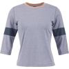 Flylow Women’s Hawkins Shirt – ¾ Length Sleeve T-Shirt for Mountain Biking, Hiking, & Trail Running(Moonstone/Night)