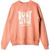 KAVU Core Crew Cotton Sweatshirt(Fired Brick)
