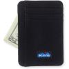 KAVU Fairbanks Double Sided Slim Cotton Canvas Wallet(Black)