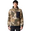 Mountain Hardwear Men’s First Tracks Fleece Pullover Hoody(Badlands Snowdrifts Print)
