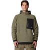 Mountain Hardwear Men’s First Tracks Fleece Pullover Hoody(Stone Green)