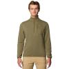 Mountain Hardwear, Route Out 1/2-Zip Pullover – Men’s, Combat Green, S
