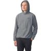 Mountain Hardwear mens Novelty Microchill Hoody(Foil Grey Heather)