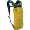 Osprey Katari 1.5L Men’s Biking Backpack with Hydraulics Reservoir, Green Creek(Primavera Yellow)