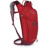 Osprey Siskin 12L Men’s Biking Backpack with Hydraulics Reservoir, Postal Blue(Ultimate Red)