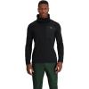 Outdoor Research Men’s Vigor Grid Fleece Pullover Hoodie(Black)