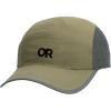 Outdoor Research Swift Cap – Lightweight UPF Sun Hat with Breathable Mesh for Men & Women, Hiking, Running and Travel(Ranger Green Reflective)