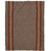 Pendleton Yakima Throw 54″ x 66″ – Wool Cotton, Soft and Durable Wool Throw for Home and Travel – Green Heather(Mineral Umber)