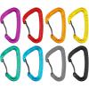 TRANGO Vector Carabiner | Rock Climbing Protection(Mega Rack 8 Pack)