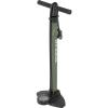 Topeak JoeBlow Mountain II Floor Pump – High-Volume Steel Barrel, TwinHead for Presta/Schrader/Dunlop Valves, 3.5” Analog Gauge, 60 PSI Max, Air Release Button, Ball/Bladder Adapters Included(Mountain II)